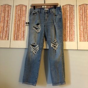 Madewell Distressed Boy Jean size 29
